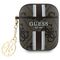 Guess GUA2P4RPSW AirPods 1/2 cover brown/brown 4G Printed Stripes Charm | Techbox