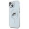 Karl Lagerfeld IML Metal Karl&amp;Choupette Head MagSafe iPhone 14 Case - White | Techbox