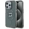 Karl Lagerfeld KLHMP15LHLSCHK iPhone 15 Pro 6.1" black/black hardcase IML Metal Choupette Head MagSafe