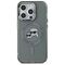 Karl Lagerfeld KLHMP15LHLSKCK iPhone 15 Pro 6.1" black/black hardcase IML Metal Karl&amp;Choupette Head MagSafe