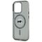 Karl Lagerfeld KLHMP15LHLSKIK iPhone 15 Pro 6.1" black/black hardcase IML Metal Karl Head MagSafe