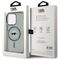Karl Lagerfeld KLHMP15LHLSKIK iPhone 15 Pro 6.1" black/black hardcase IML Metal Karl Head MagSafe