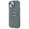 Karl Lagerfeld KLHMP15SHLSCHK iPhone 15 6.1" black/black hardcase IML Metal Choupette Head MagSafe