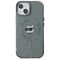 Karl Lagerfeld KLHMP15SHLSCHK iPhone 15 6.1" black/black hardcase IML Metal Choupette Head MagSafe