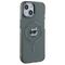 Karl Lagerfeld KLHMP15SHLSCHK iPhone 15 6.1" black/black hardcase IML Metal Choupette Head MagSafe