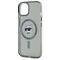 Karl Lagerfeld KLHMP15SHLSCHK iPhone 15 6.1" black/black hardcase IML Metal Choupette Head MagSafe