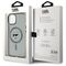Karl Lagerfeld KLHMP15SHLSCHK iPhone 15 6.1" black/black hardcase IML Metal Choupette Head MagSafe