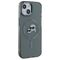 Karl Lagerfeld KLHMP15SHLSKCK iPhone 15 6.1" black/black hardcase IML Metal Karl&amp;Choupette Head MagSafe