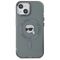Karl Lagerfeld KLHMP15SHLSKIK iPhone 15 6.1" black/black hardcase IML Metal Karl Head MagSafe