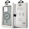 Karl Lagerfeld KLHMP15XHLSKCK iPhone 15 Pro Max 6.7" black/black hardcase IML Metal Karl&amp;Choupette Head MagSafe