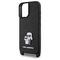 Karl Lagerfeld KLHCP16SSAKCPBK iPhone 16 6.1" black hardcase Saffiano Karl&amp;Choupette Metal Pin CBDY Strap - Apple Cases - Cases - Techbox
