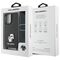 Karl Lagerfeld KLHCP16SSAKCPBK iPhone 16 6.1" black hardcase Saffiano Karl&amp;Choupette Metal Pin CBDY Strap - Apple Cases - Cases - Techbox