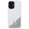 Karl Lagerfeld Silicone Initial Metal Logo MagSafe iPhone 16 Case - White | Techbox