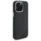Mercedes Silicone Tonal Logo Wood Pattern MagSafe iPhone 16 Pro Max Case - Black | Techbox