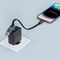 Acefast C13-05 USB-C - USB-A / USB-C Cable 480Mb/s 3A 0.2m - Black