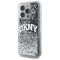 DKNY DKHCP16XLBNAEK iPhone 16 Pro Max 6.9" black/black hardcase Liquid Glitter Arch Logo