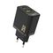 Dudao A26T GaN 25W USB-A, USB-C Charger - Black - Travel Chargers - Smartphone Chargers - Techbox