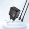 Dudao A28 45W GaN USB-C Wall Charger - Black - Travel Chargers - Smartphone Chargers - Techbox