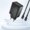 Dudao A29 65W GaN Wall Charger 2 x USB-C + 1 x USB-A - Black - Travel Chargers - Smartphone Chargers - Techbox