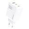 Dudao A29 65W GaN Wall Charger 2 x USB-C + 1 x USB-A - White | Techbox