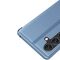 Clear View Case for Samsung Galaxy S25+ Cover with Flip - Blue | Techbox