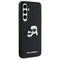 Karl Lagerfeld KLHCS24FEPGKLKCPK Sam S24 FE S721 black/black hardcase Monogram Karl&amp;Chaoupette Head Pin