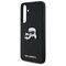 Karl Lagerfeld KLHCS24FEPGKLKCPK Sam S24 FE S721 black/black hardcase Monogram Karl&amp;Chaoupette Head Pin