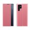 New Sleep Case for Samsung Galaxy S24 FE cover with flap and stand - pink | Techbox