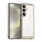 Outer Space Case with Gel Frame for Samsung Galaxy S25 - Clear Black | Techbox
