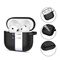 Tech-Protect Silicone Hook Case for AirPods 4 - Black - Smartphone Accessories - Cables & Accessories - Techbox