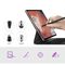 Tech-Protect USP100 4-TIP Touch Stylus Passive Pen - Black - Smartphone Accessories - Cables & Accessories - Techbox