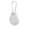 Apple AirTag Case Waterproof with Steel Cable - Black + White (2 pieces) | Techbox
