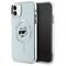 Karl Lagerfeld IML Metal Choupette Head MagSafe iPhone 11 Case - White - Uncategorized Cases (2) - Cases - Techbox