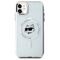 Karl Lagerfeld IML Metal Choupette Head MagSafe iPhone 11 Case - White - Uncategorized Cases (2) - Cases - Techbox
