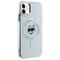 Karl Lagerfeld IML Metal Choupette Head MagSafe iPhone 11 Case - White - Uncategorized Cases (2) - Cases - Techbox