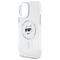 Karl Lagerfeld IML Metal Choupette Head MagSafe iPhone 12 Case - White - Uncategorized Cases (2) - Cases - Techbox
