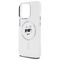 Karl Lagerfeld IML Metal Choupette Head MagSafe iPhone 13 Case - White - Uncategorized Cases (2) - Cases - Techbox
