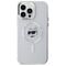 Karl Lagerfeld IML Metal Choupette Head MagSafe iPhone 13 Pro Case - White - Uncategorized Cases (2) - Cases - Techbox