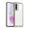 Outer Space Case for Samsung Galaxy A26 Cover with Flexible Frame - Semi-Transparent, Black | Techbox