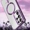 Wozinsky Electroplated Magsafe case for Samsung Galaxy S24 FE - silver - Samsung Cases - Cases - Techbox