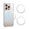 Tech-Protect MMP-110 2in1 MagSafe Ring - Silver / Silver