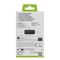 Fast charge power bank: 20,000 mAh, 2 USBs Black | Techbox