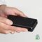 Fast charge power bank: 20,000 mAh, 2 USBs Black | Techbox