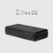 Fast charge power bank: 20,000 mAh, 2 USBs Black | Techbox