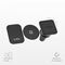 Magnetic smartphone holder SBS TESUPMAGLCLIP - black - Smartphone Holders - Smartphones - Techbox