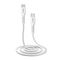 SBS TECABLELIGTC1W USB-C - Lightning Cable MFi Certified, 1m - White | Techbox
