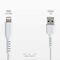 SBS TECABLEUSBIP589W USB-A - Lightning Cable - White | Techbox