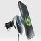 SBS TESUPP15WRETRACABL Wireless Charger Smartphone Holder with Retractable Cable Compatible with MagSafe - Black | Techbox