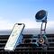 Wozinsky WCT5-6S2Y Car Holder with Qi/MagSafe 15W Wireless Charger and Air Vent Fan - Black | Techbox