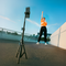 Wozinsky WRLD-00Y1S tripod tripod durable carbon steel tripod 1.7m matte - black | Techbox